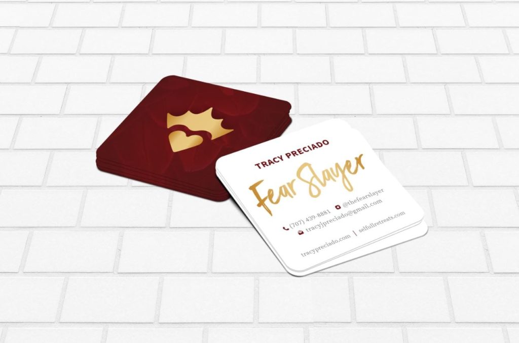 Fear Slayer Business Cards